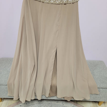 Beaded Bodice Formal Gown 16