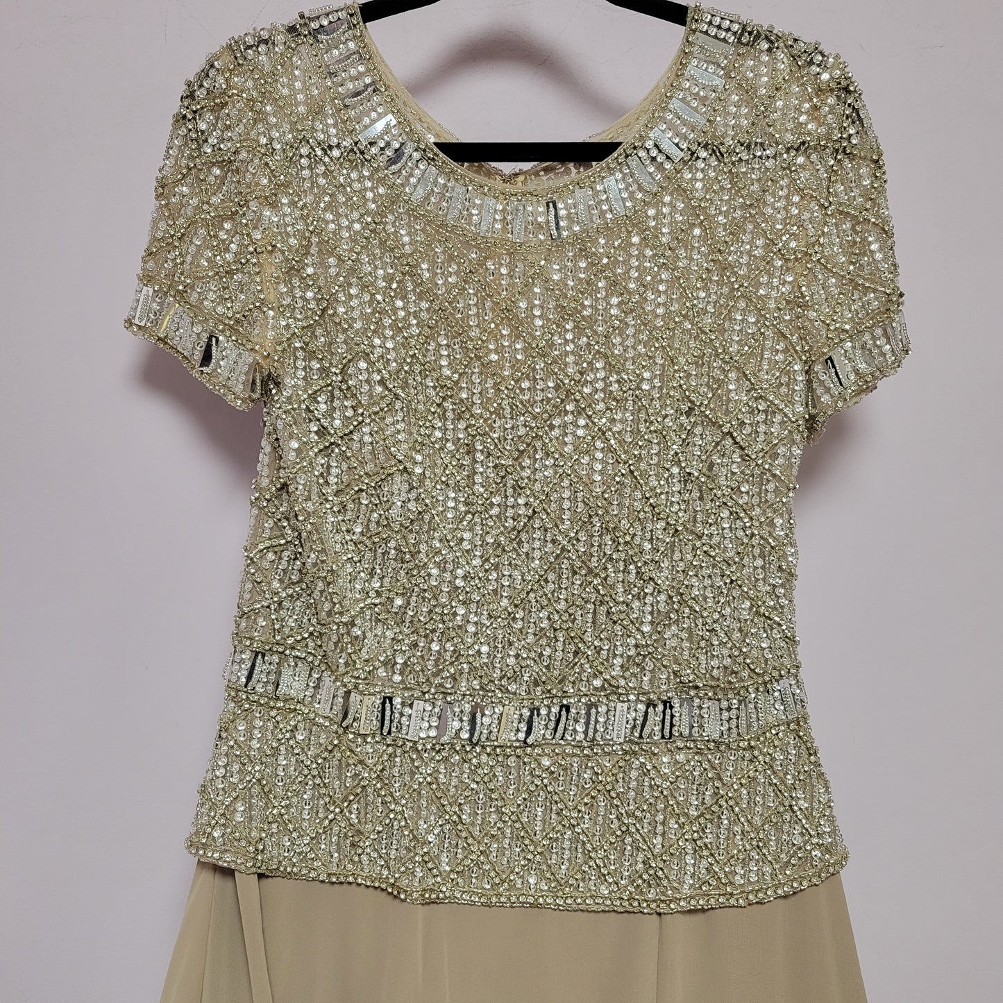 Beaded Bodice Formal Gown 16