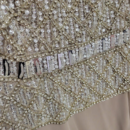 Beaded Bodice Formal Gown 16